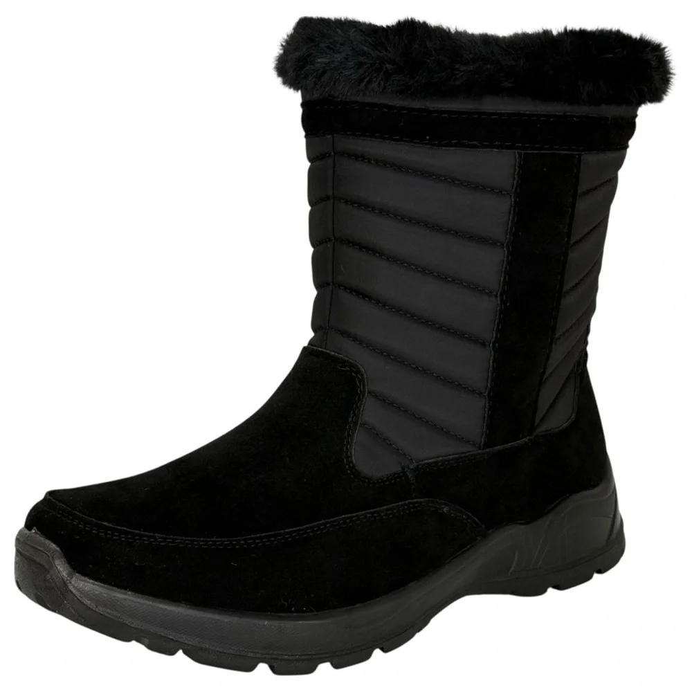 Easy Street Frazer Black Waterproof Womens Boots Size 7.5M